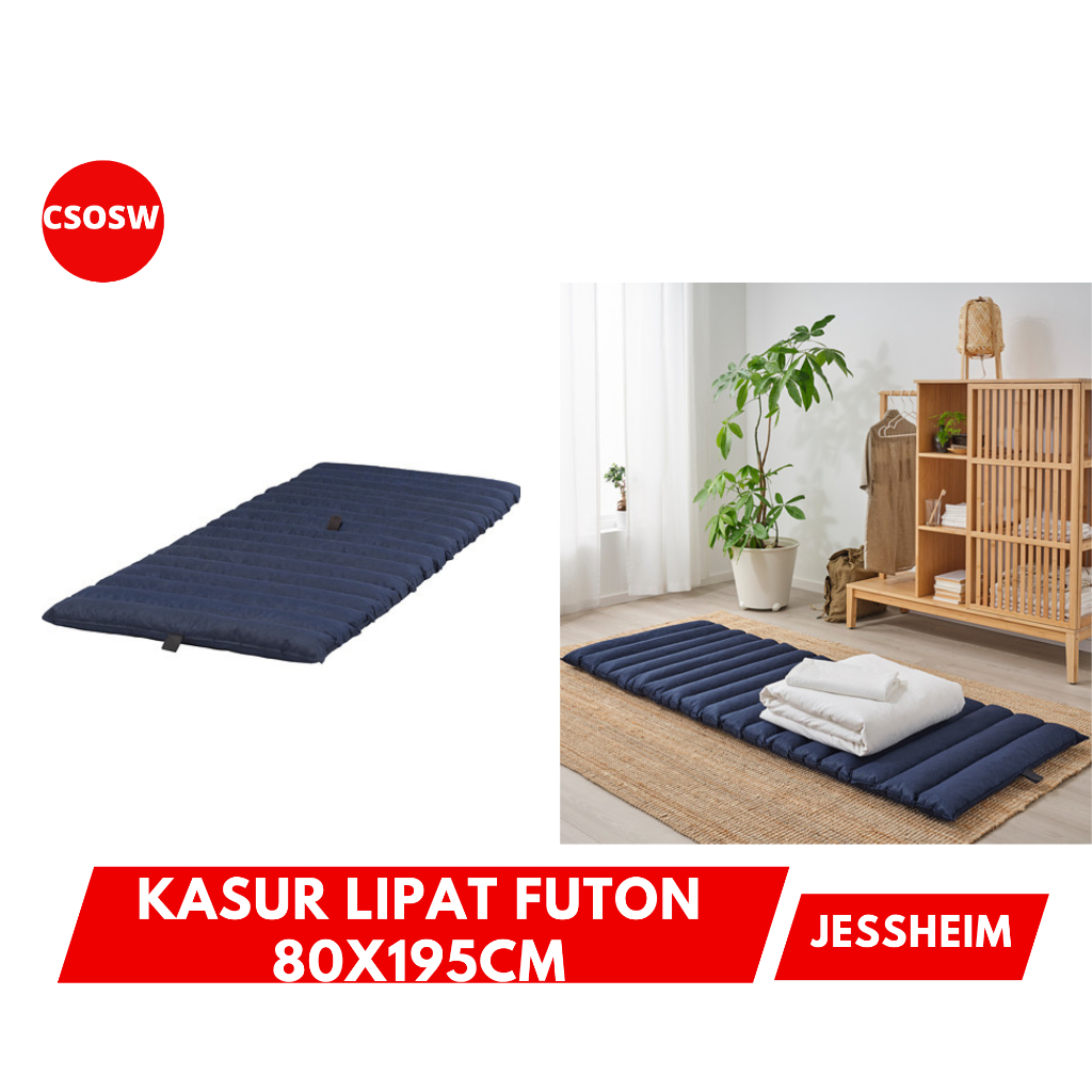 Kasur Lipat Tamu Piknik Santai Serbaguna 80x195cm Futon Mattress JESS - HEIM
