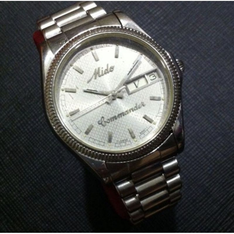 Vintage Mido Commander Automatic Watch - Original - Used