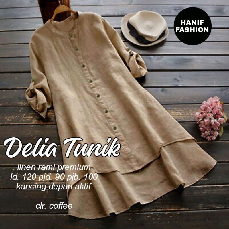 DELIA LONG TUNIK TERBARU