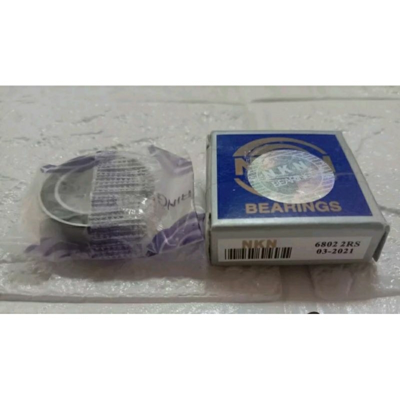 Bearing 6802 2RS NKN klaher bearing untuk bosh conrod Vixion