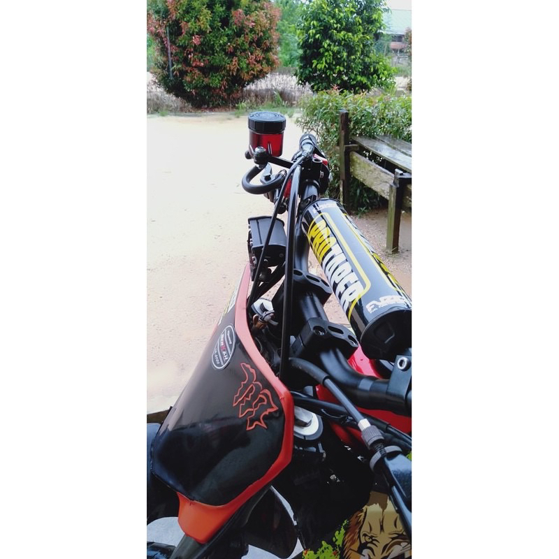 master rem set kiri kanan plusss tabung smoke gede universal all motor beat scoopy mio vario klx ninja rxking dll