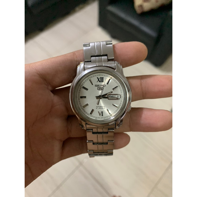 Seiko 5 7s26 Clean White Dial Orginal