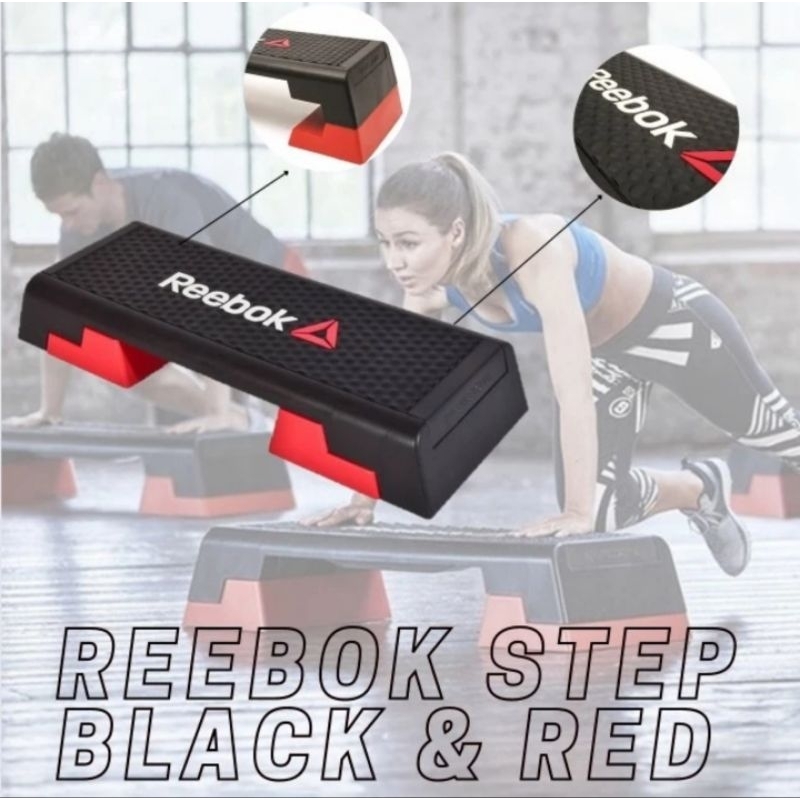Reebok Step Fitness Aerobic Black & Red