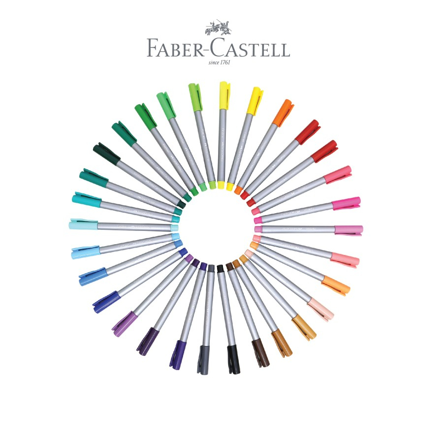 

Faber-Castell Ballpoint Pen Fineliner Clip Cap - Pcs