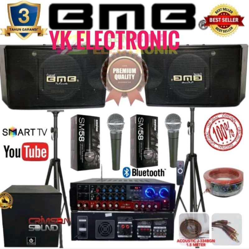 paket karaoke bmb 10 inch suara bagus original