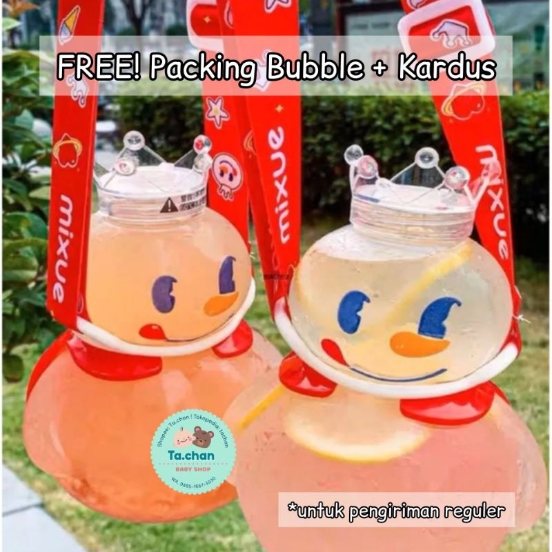 Botol minum Mixue Snow king 700ml Botol minum Viral /  Botol Viral / tumblr mixue / kado anak