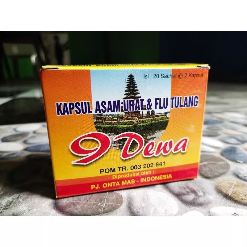9 Dewa Kapsul Asam Urat