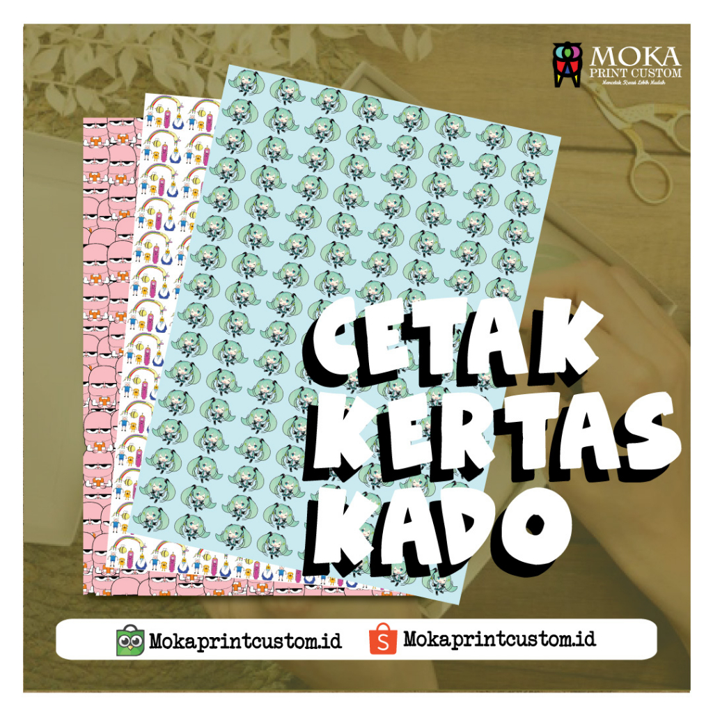 

Kertas Kado Custom