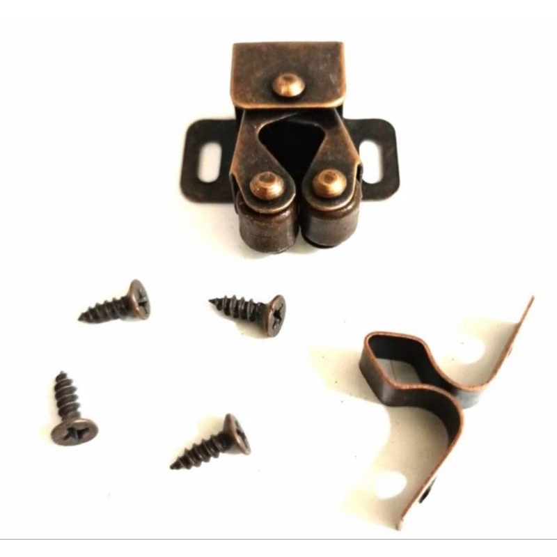 Capit Udang Rak Piring/Double Roller Catch Venezza Brown-Harga Perlusin