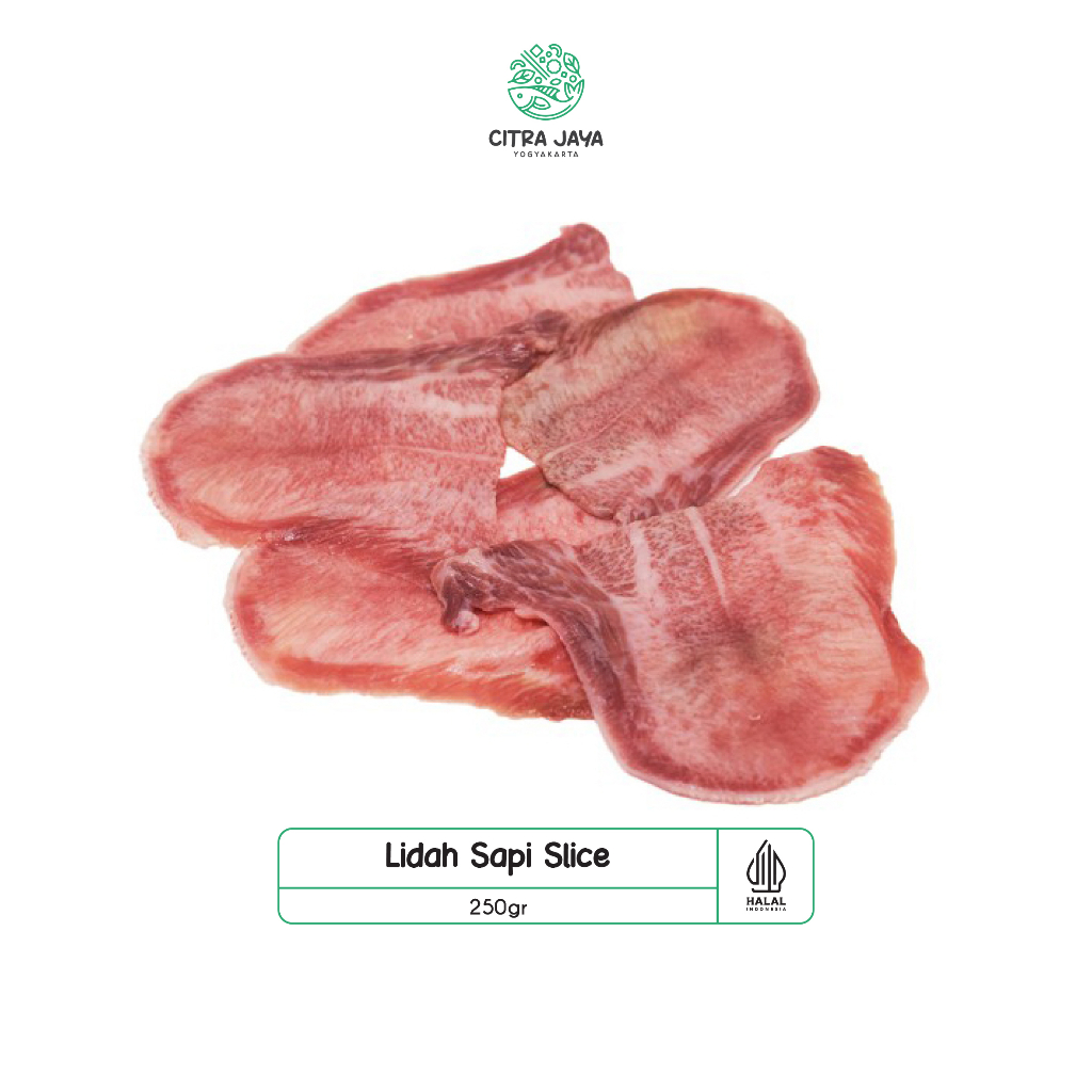

Lidah Sapi Slice 250g - Citra Jaya Yogyakarta