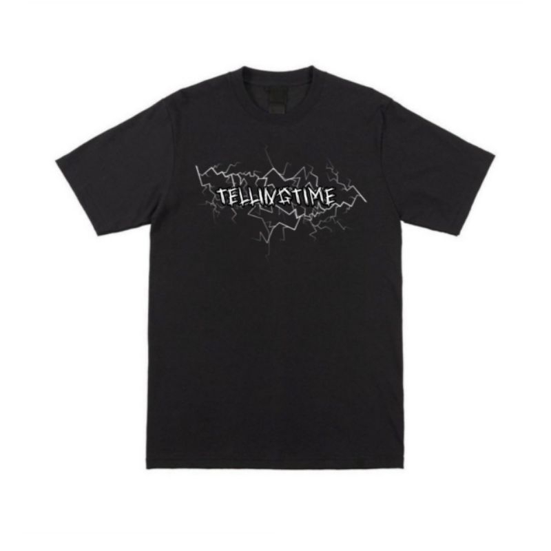 TellingTime T-Shirt THE KIDS BLACK