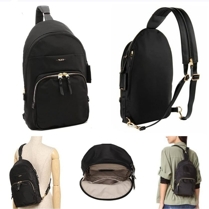 Tas Tumi Naomi Convertible Backpack/Slingbag Crossbody Black  New Original