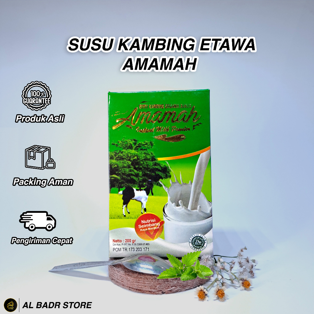 

SUSU AMAMAH Susu Kambing Bubuk Etawa 200gr