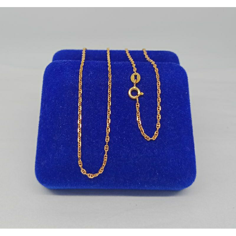 kalung rantai carti*r/perak asli silver 925 lapis emas/perhiasan fashion wanita terbaru