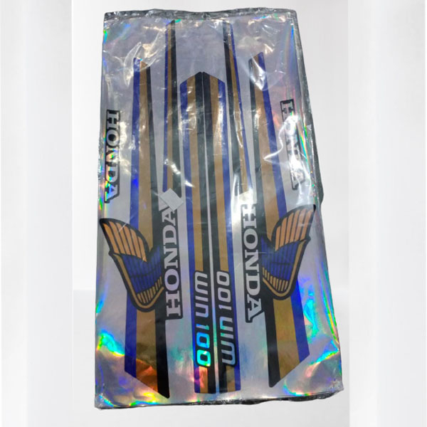 Striping Hologram Win 100 - Sticker Striping Hologram Variasi List Variasi Motor Win 100