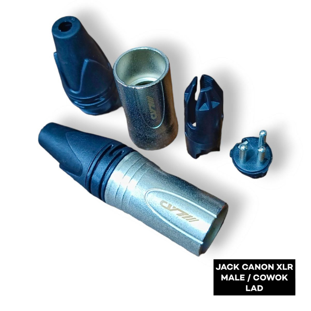 Jack Canon Cowok LAD XLR Male Colokan Jak Jek LAD