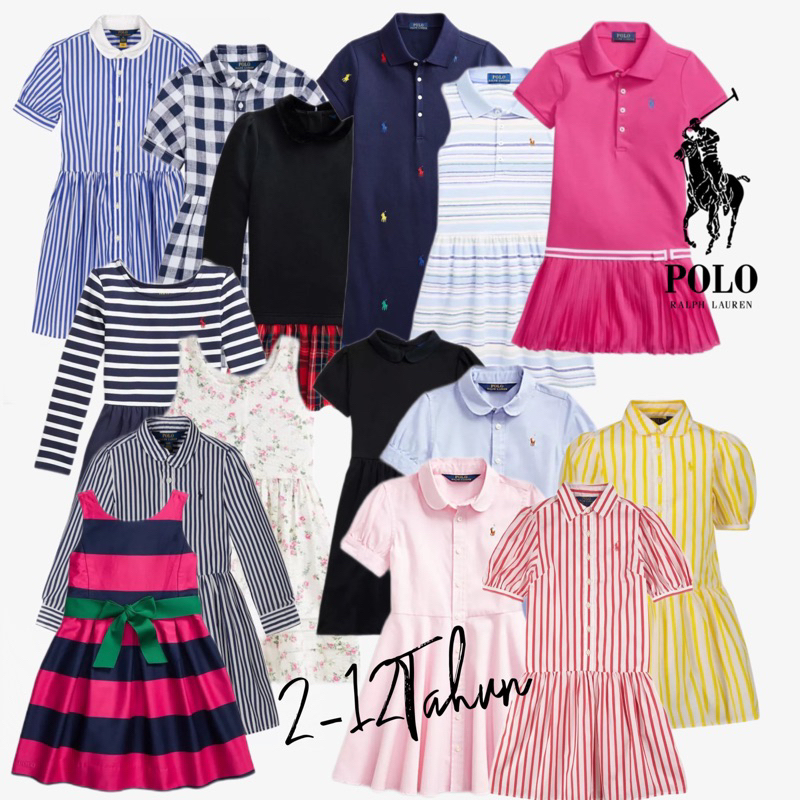 Dress Bayi Fashion Anak Perempuan Polo Original 1812