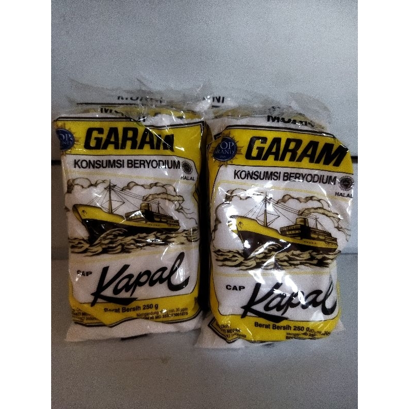 

Garam Cap Kapal 250 gr