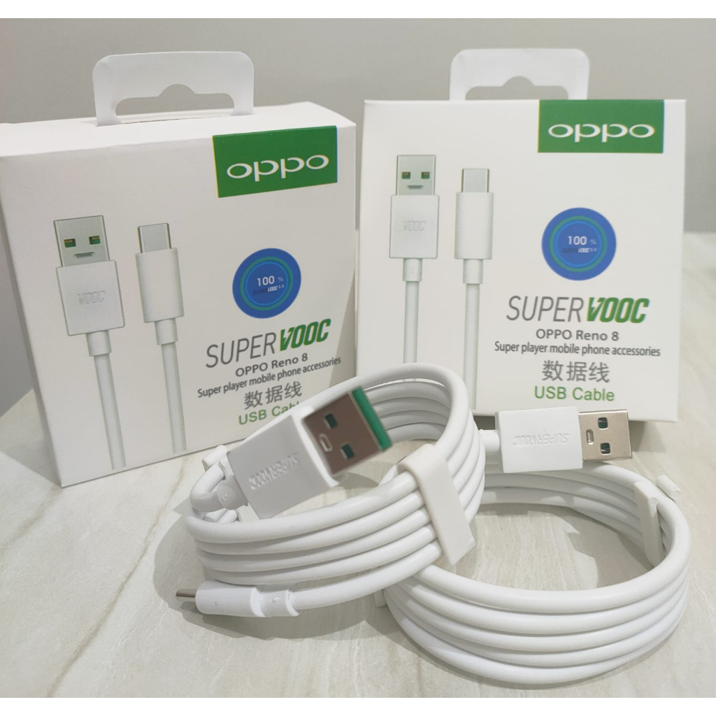 Kabel Data Oppo Reno 8 Super Vooc Usb Micro Dan Type C