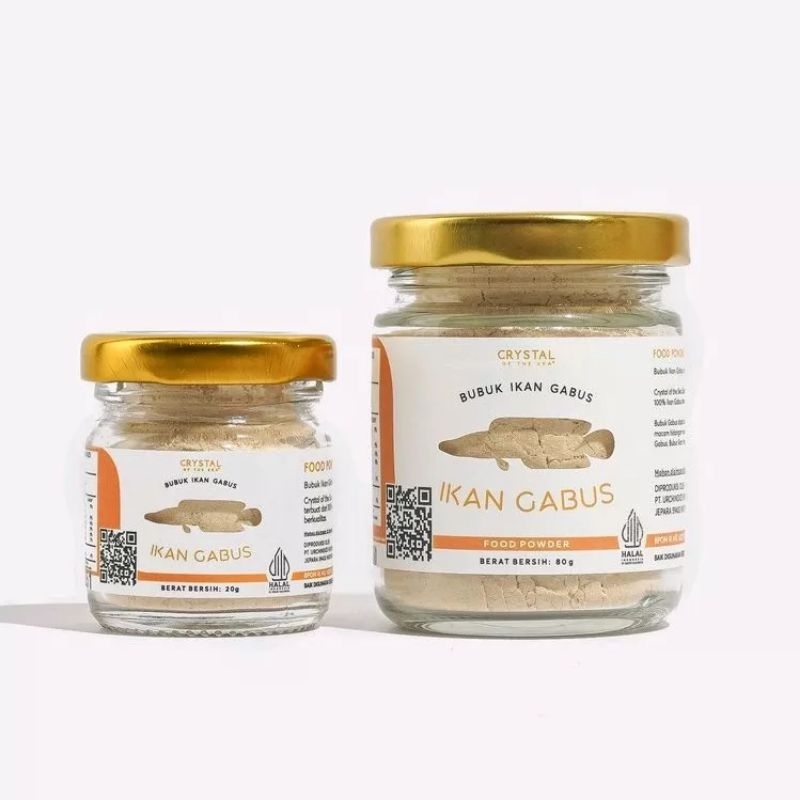 

CRYSTAL OF THE SEA BUBUK IKAN GABUS 20gr,80gr