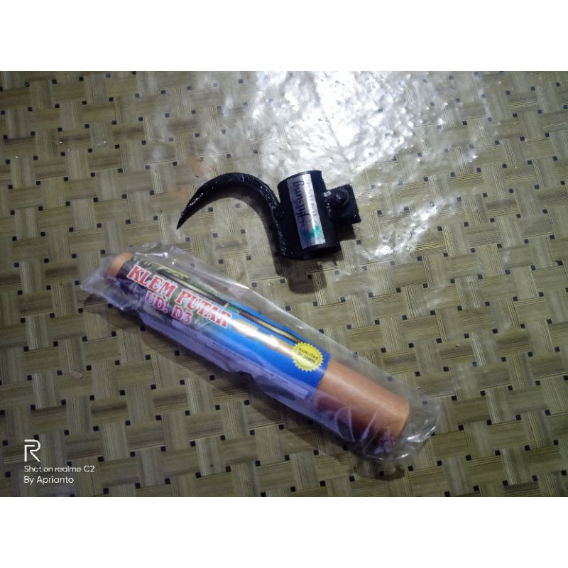 klem putar kayu dan klem taji pipa