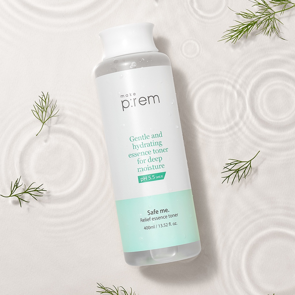 [PROMO] MAKE P:REM Gentle and hydrating Essence Toner for Deep Moisture. | Safe me Relief Essence Toner.