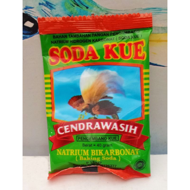 

SODA KUE CENDRAWASIH SACHET 40 GR