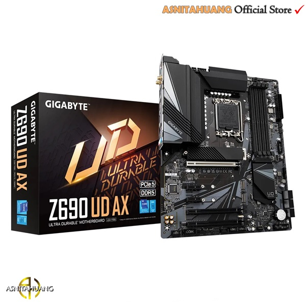 Gigabyte Z690 UD AX DDR5 (LGA1700, Z690, DDR5, USB3.2, SATA3)