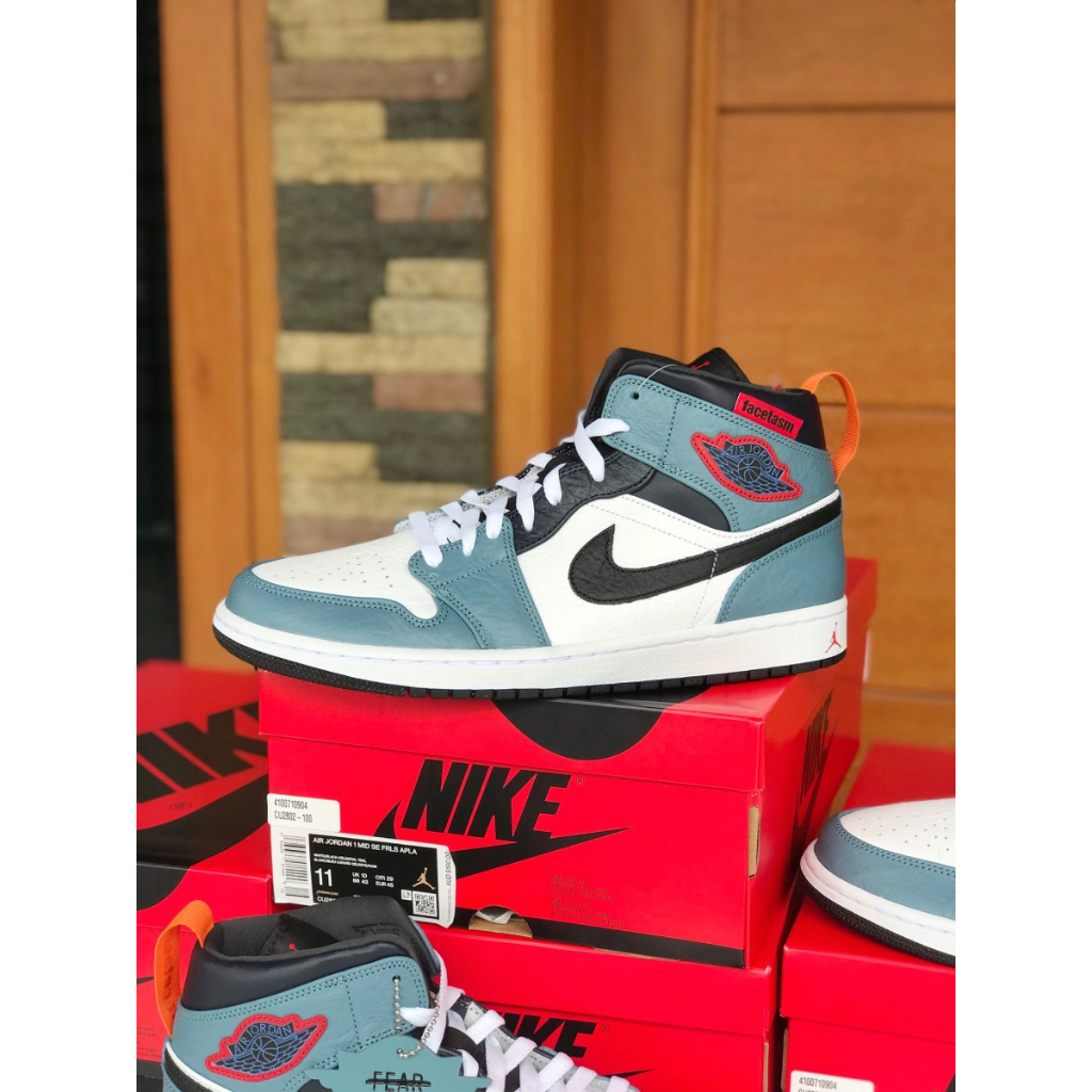 Nike Air Jordan 1 Mid Facetasm Fearless - 45.5