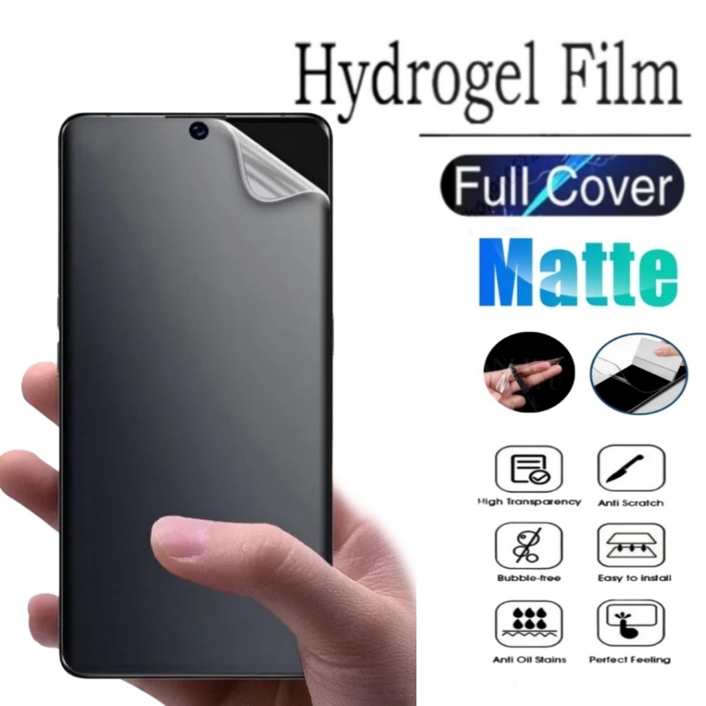 Anti gores jelly Hydrogel matte glare anti minyak Oppo A16s A57 5G