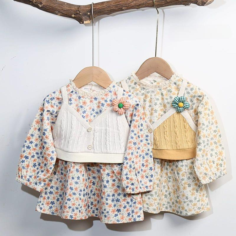 DRESS ANAK PEREMPUAN PREMIUM 1-4Th   / DRESS ANAK / BAJU ANAK PEREMPUAN / Baju Bayi / Dress Bayi Pes