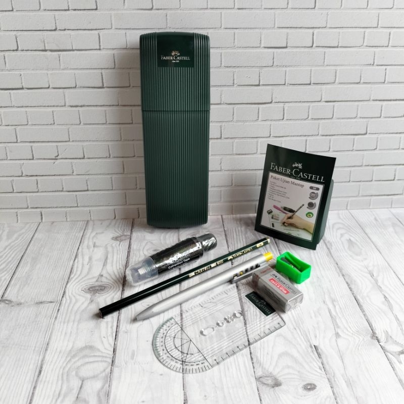 

FaberCastell 2B 1 paket pensil ujian EXAM TAB Faber Castell mantap per set