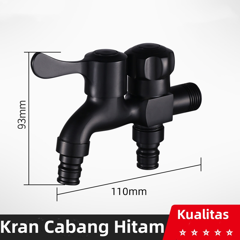 KRAN CABANG KERAN KRAN CABANG ENGKOL MINIMALIS KRAN AIR SHOWER CABANG 2 KRAN DOUBLE KAMAR MANDI KRAN STAINLESS STEEL