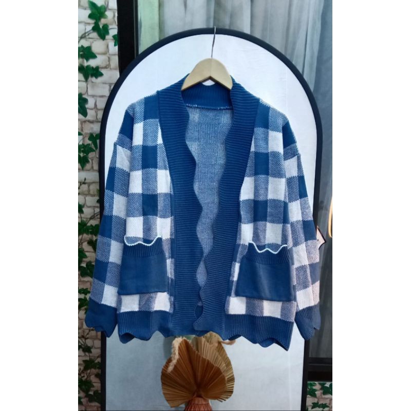 CARDIGAN RAJUT SALSA TERBARU SAKU DUA