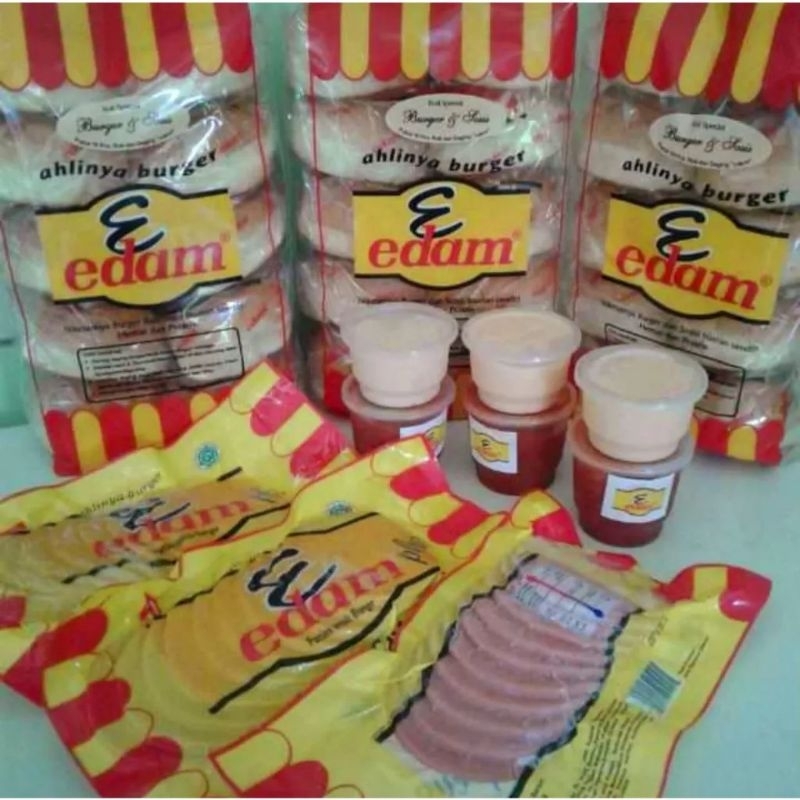 

Paket Burger Edam