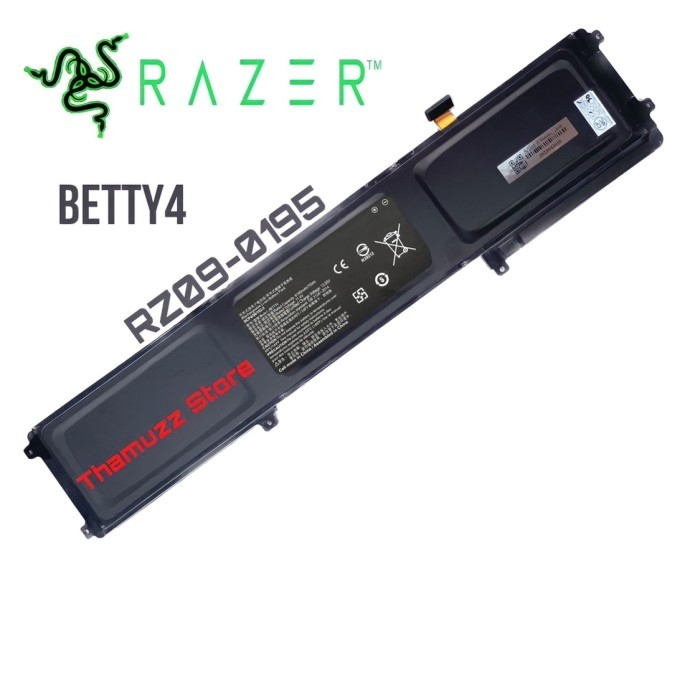 Baterai Razer Blade 2016 14 &quot;V2 Seri RZ09-0195 RZ09-01953E71 BETTY4