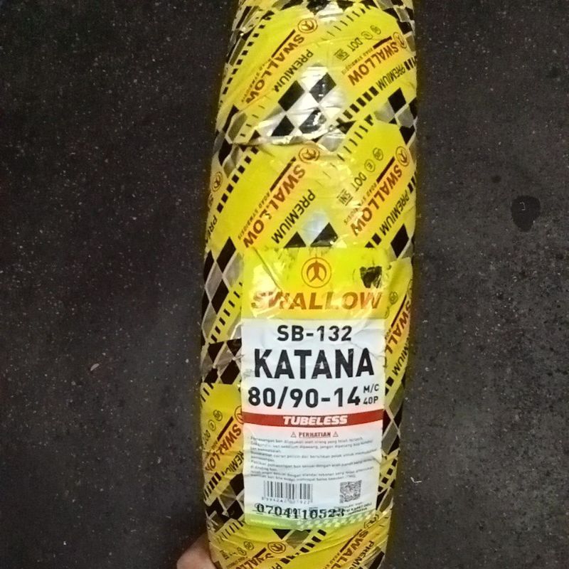 Ban Luar Swallow Tubeless 80/90-14