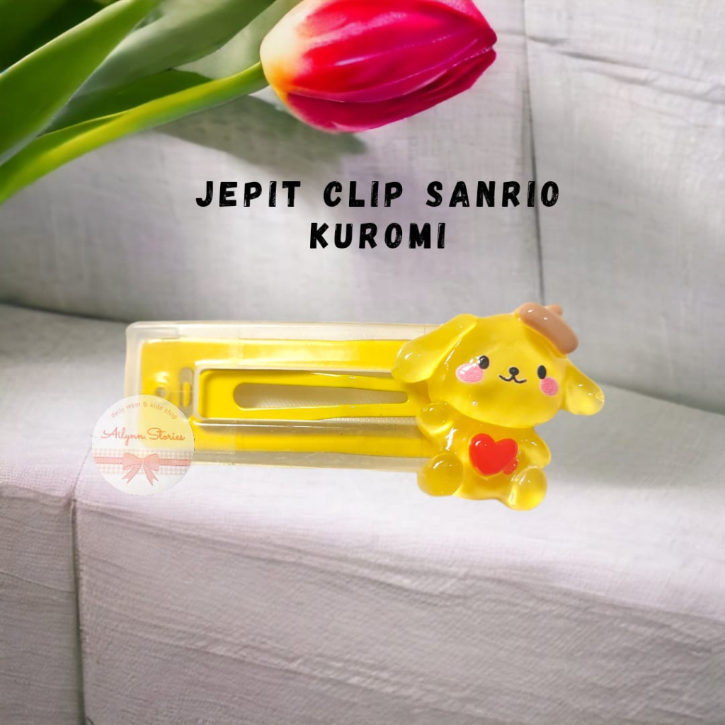 Jepit Rambut Poni Klip set / Jepit Rambut anak sanrio 5pc