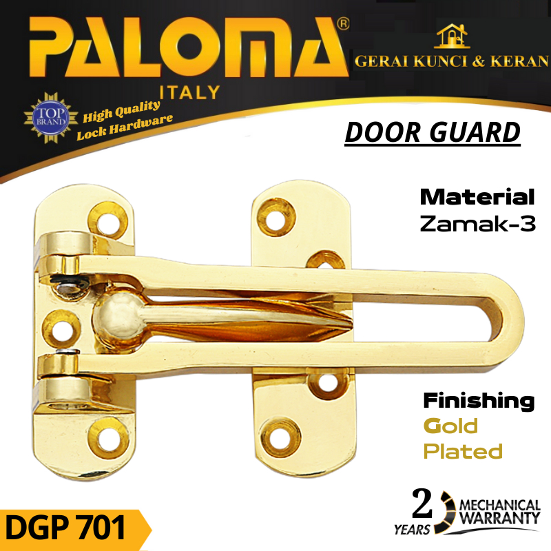 PENAHAN PENGAMAN PINTU DOOR GUARD PALOMA DGP 701 GP EMAS GOLD