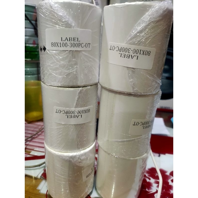 LABEL TERMAL UKURAN 80X100-300PC-OT