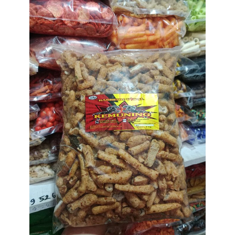 

Basreng Stik Rasa Pedas Manis 1kg