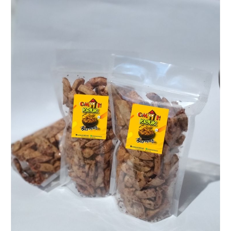 

Basreng pedas daun jeruk dijamin enak mantap