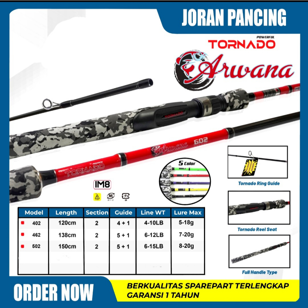 joran tornado arwana solid carbon