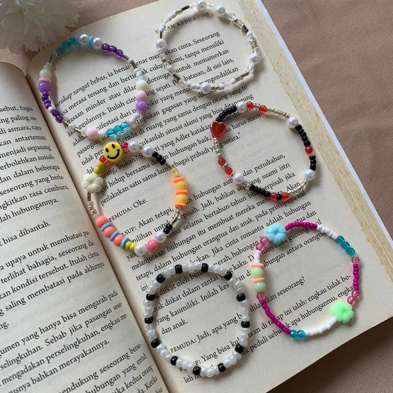 Gelang Beads Korea / Bracelet / Bracelet Mutiara / Beads Bracelet