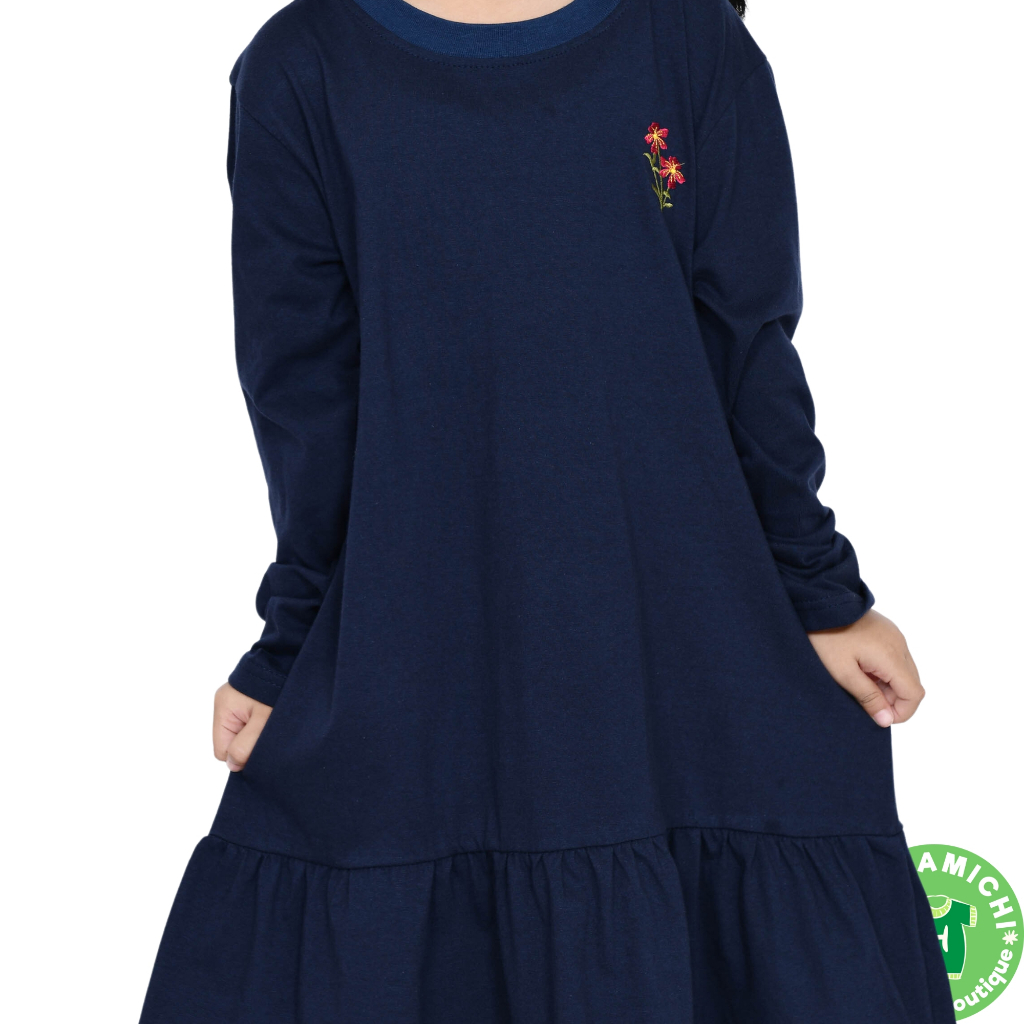 Hanamichi RATNA Dress Anak Lengan Panjang Premium