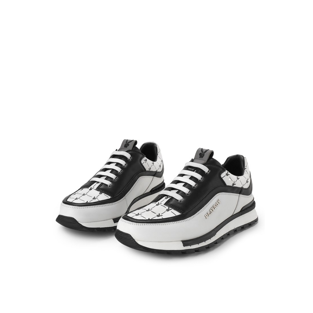 SEPATU PLAYBOY ORIGINAL SNEAKER CASUAL KETS PRIA BRANDED PUTIH PL03