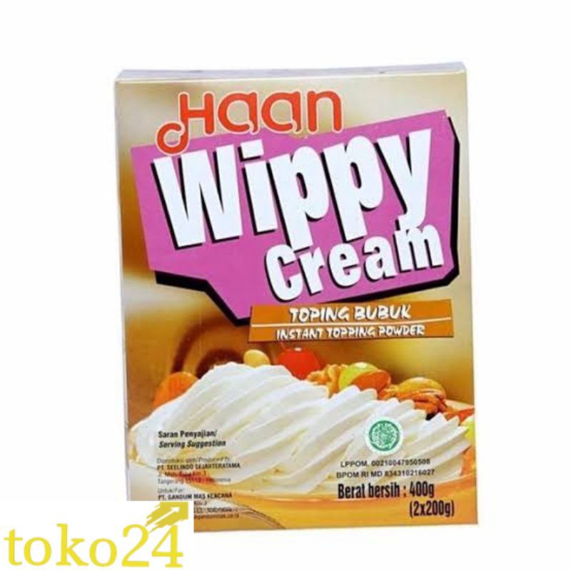 

Haan Wippy Cream 400 gr