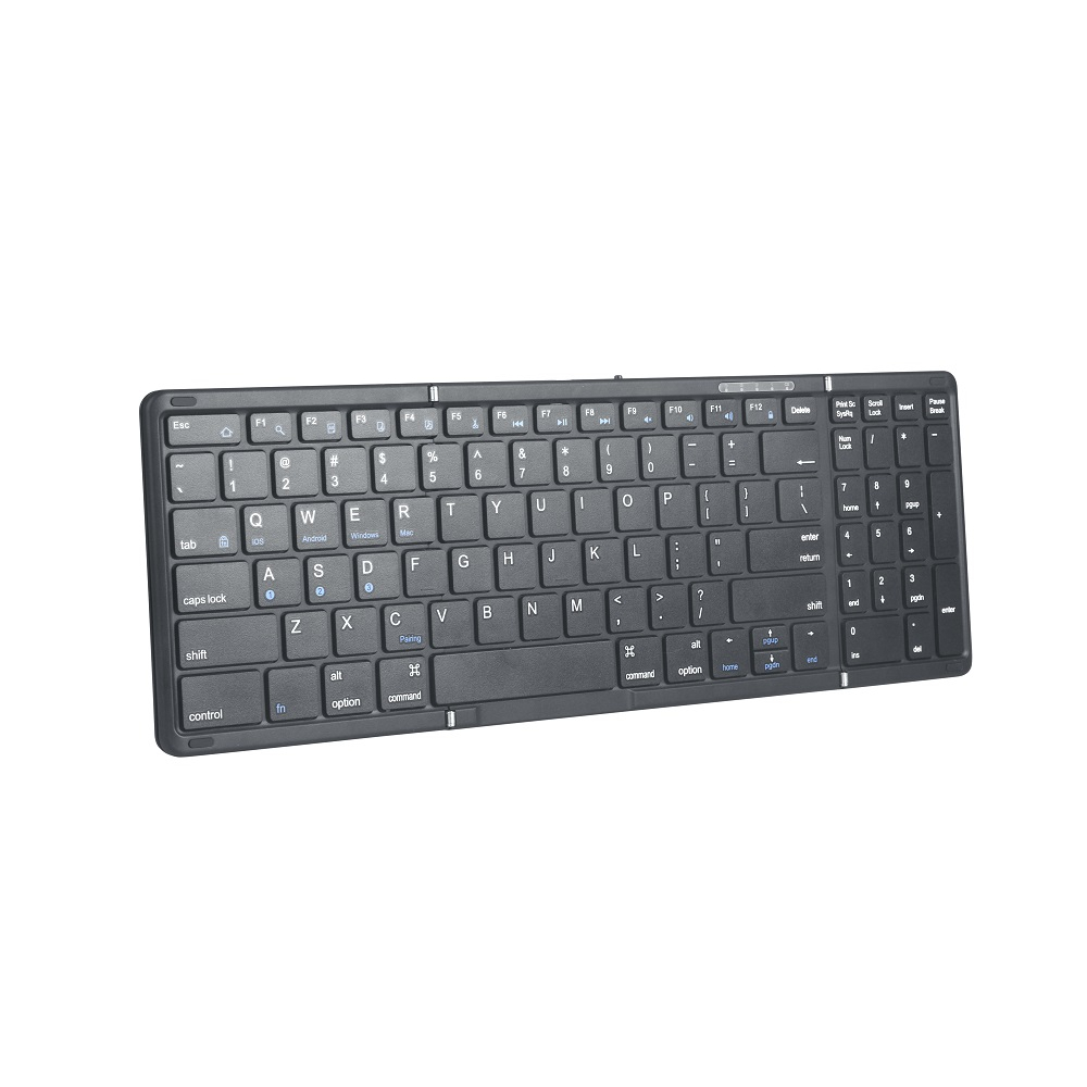 B099 - Universal Folding Portable Bluetooth Keyboard with Numeric Keys