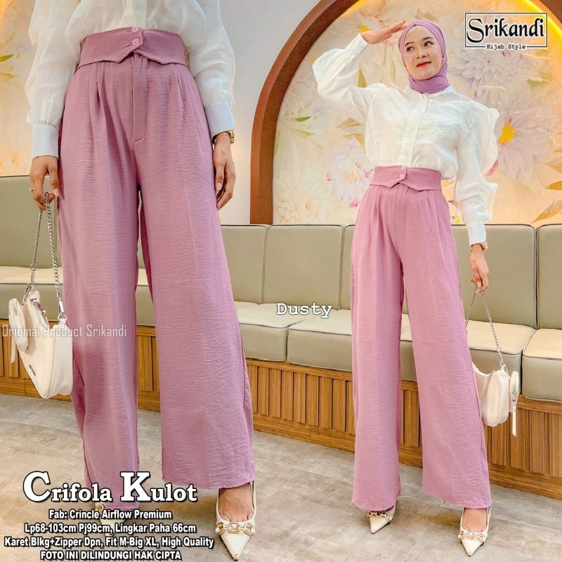 Crifola kulot ori by srikandi