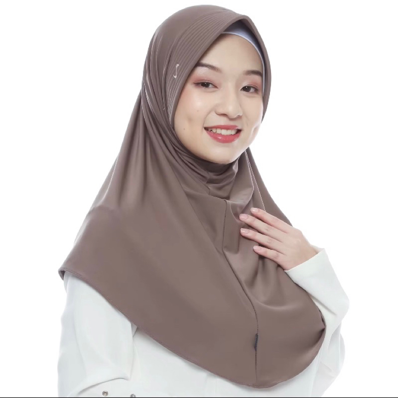 Hamidah Jersey Size M - Bergo Hamidah